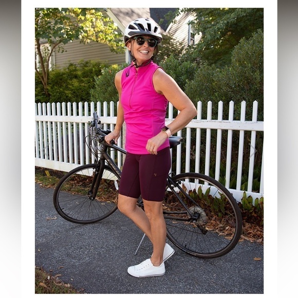 Line in the Sand Swim Tank Top Rashguard in Coral Pink, XXL - Picture 5 of 11